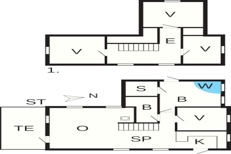 9 Personen Ferienhaus in Harboøre-By Traum - Grundriss