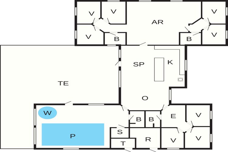 Luxe strandhuis -- By Traum Ferienwohnungen - Plattegrond