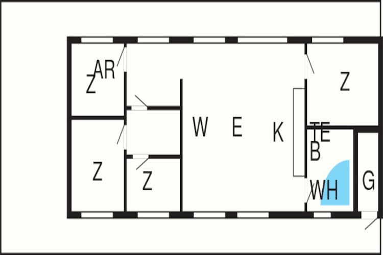 8 persoons vakantie huis in Ålbæk-By Traum-Plattegrond
