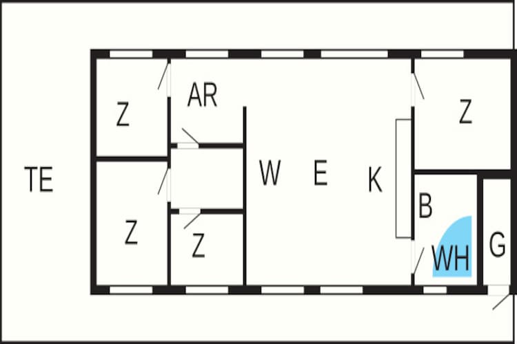 8 persoons vakantie huis in Ålbæk-By Traum-Plattegrond