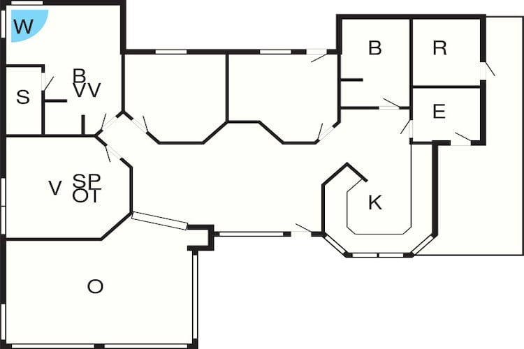 Rustig toevluchtsoord met Spa -- By Traum Ferienwohnungen-Plattegrond