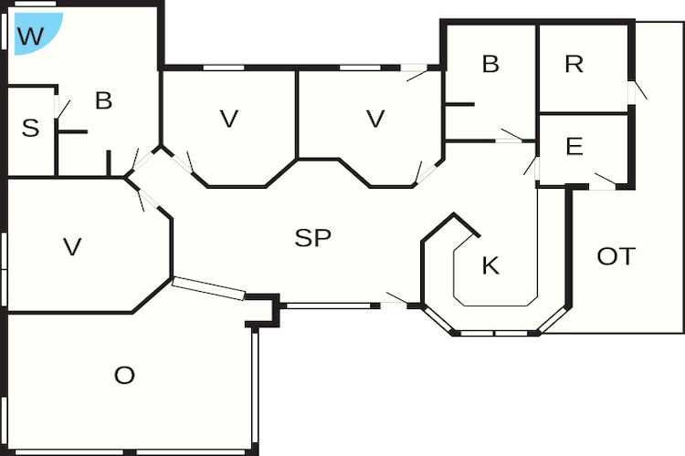 Rustig toevluchtsoord met Spa -- By Traum Ferienwohnungen-Plattegrond