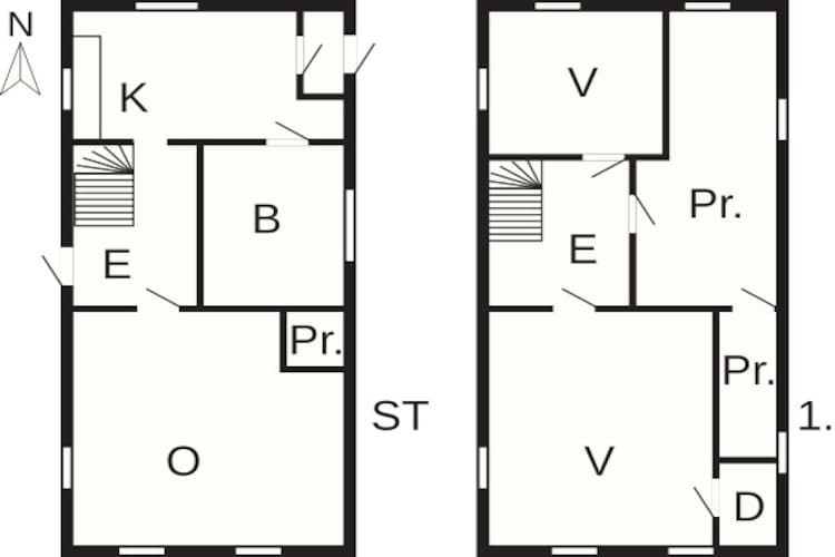 4 persoons vakantie huis in BRUA KULLA-By Traum - Plattegrond