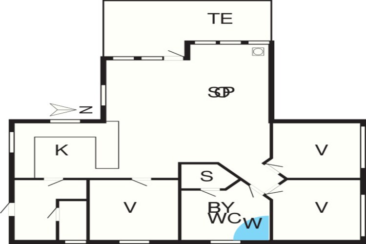 Luxe Spa-Retraite bij Bork -- By Traum Ferienwohnungen-Plattegrond