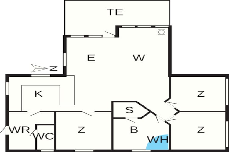 Luxe spa-retraite van Bork - Plattegrond