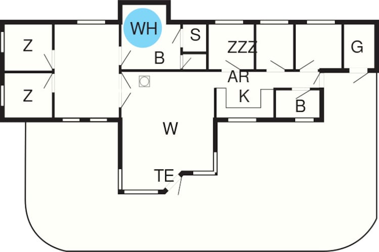 14 persoons vakantie huis in Idestrup-By Traum-Plattegrond