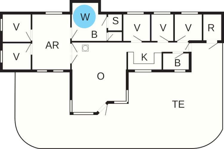 14 persoons vakantie huis in Idestrup-By Traum - Plattegrond
