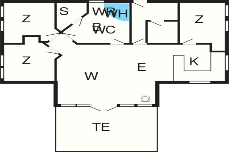 6 persoons vakantie huis in Hadsund-By Traum-Plattegrond