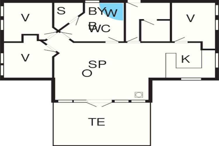6 persoons vakantie huis in Hadsund-By Traum-Plattegrond
