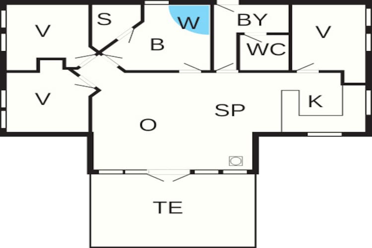 6 persoons vakantie huis in Hadsund-By Traum-Plattegrond
