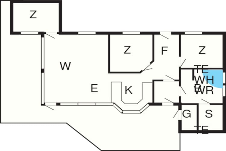 9 person holiday home in Millinge-By Traum-Floor plan