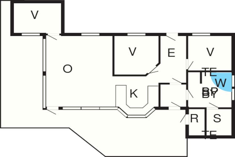9 person holiday home in Millinge-By Traum-Floor plan