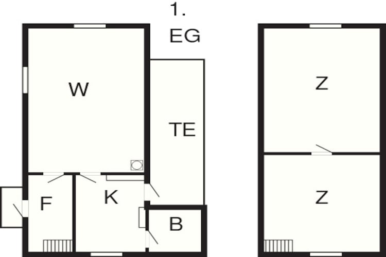 4 person holiday home in SKRUV-By Traum-Floor plan