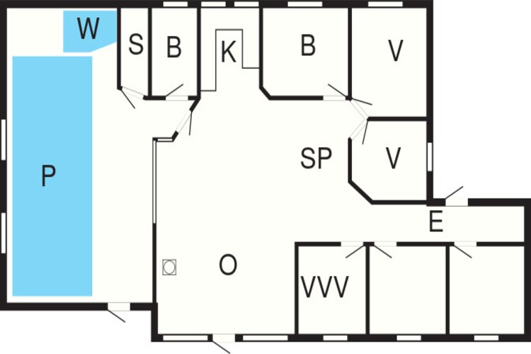 Luxe retraite met zwembad -- By Traum Ferienwohnungen-Plattegrond