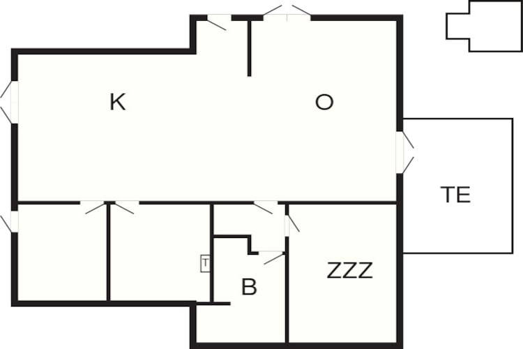 6 person holiday home in Kalundborg-By Traum-Floor plan