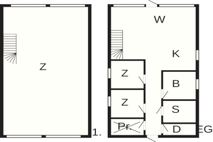 6 persoons vakantie huis in Rømø-By Traum - Plattegrond
