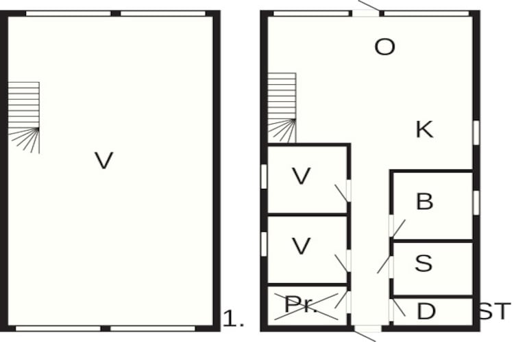 6 persoons vakantie huis in Rømø-By Traum - Plattegrond
