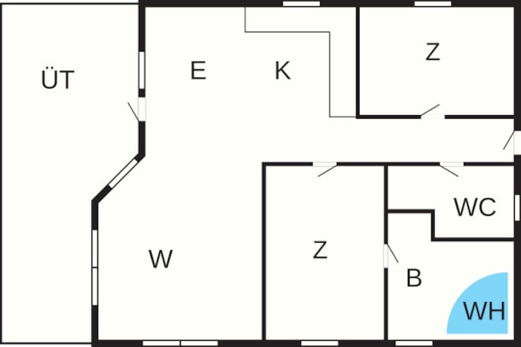 4 persoons vakantie huis in Hejls-By Traum - Plattegrond