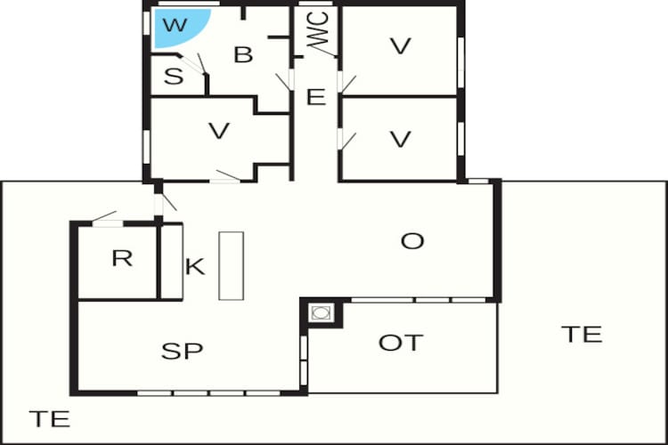 10 persoons vakantie huis in Brovst-By Traum - Plattegrond