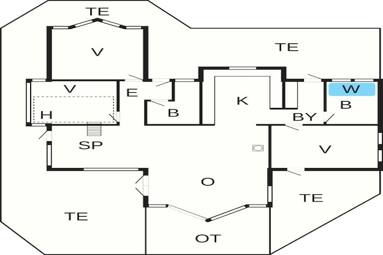 Kust ontsnapping met Spa -- By Traum Ferienwohnungen-Plattegrond