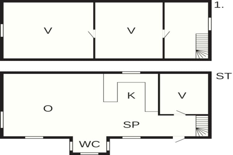 6 persoons vakantie huis in HÄLLEVIKSSTRAND - Plattegrond