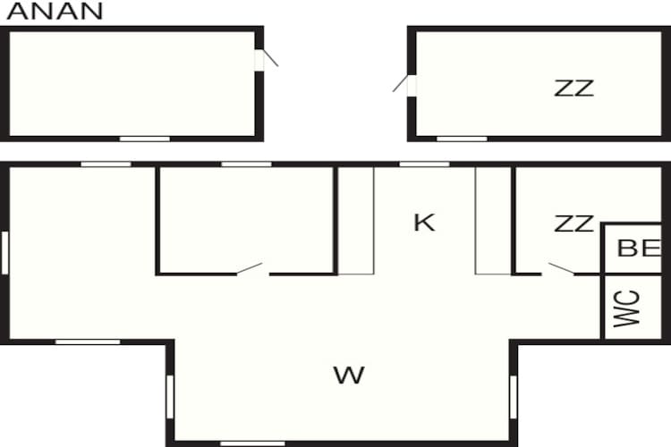9 Personen Ferienhaus in HÄLLEVIKSSTRAND-By Traum - Grundriss