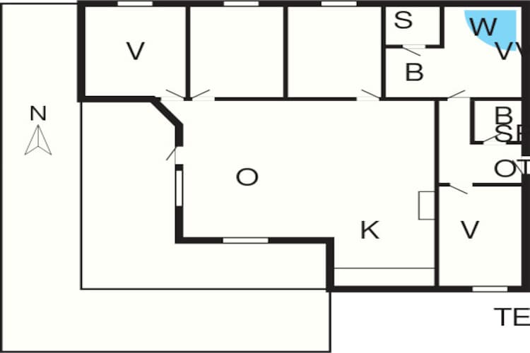 Maison de vacances pour 12 a Storvorde-By Traum - Plan