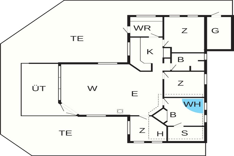 8 persoons vakantie huis in Lemvig-By Traum - Plattegrond