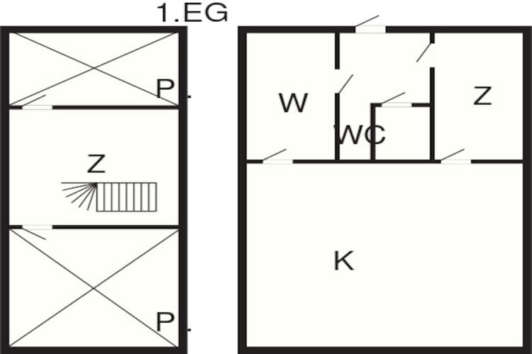 Maison de vacances pour 6 a MöRLUNDA-By Traum-Plan d'étage