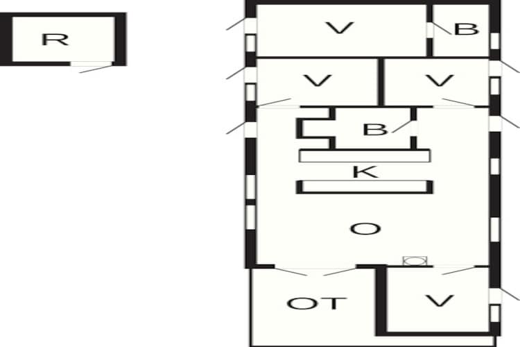 8 persoons vakantie huis in Ålbæk-By Traum-Plattegrond