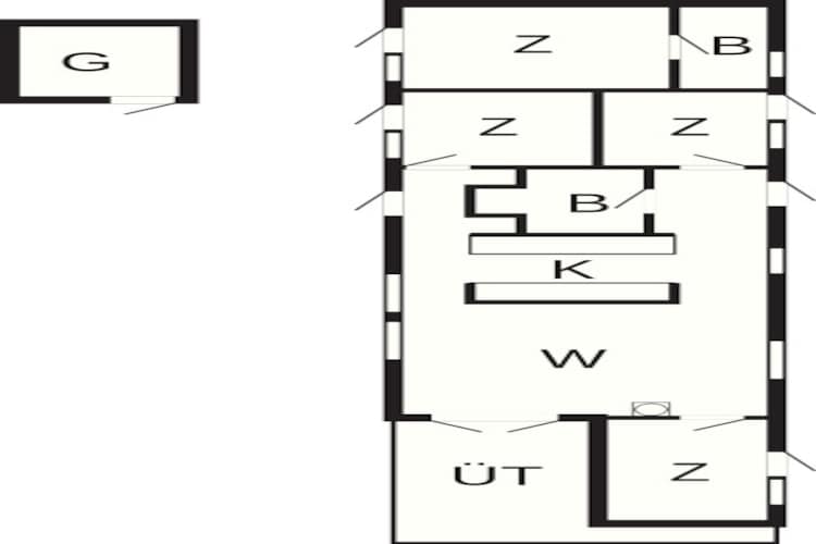 8 persoons vakantie huis in Ålbæk-By Traum - Plattegrond