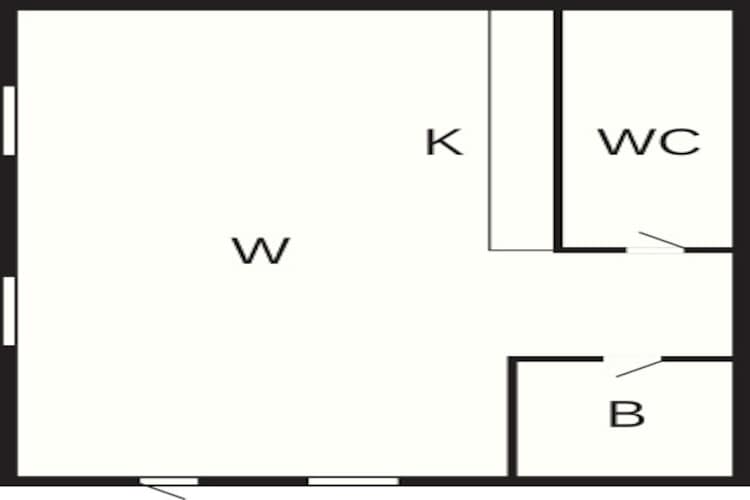 2 persoons vakantie huis in FALKENBERG-By Traum - Plattegrond