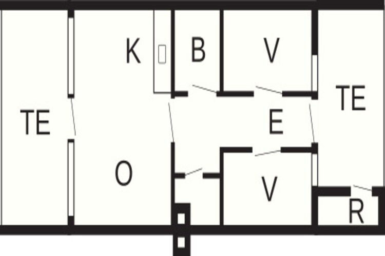 6 persoons vakantie huis in Henne-By Traum - Plattegrond