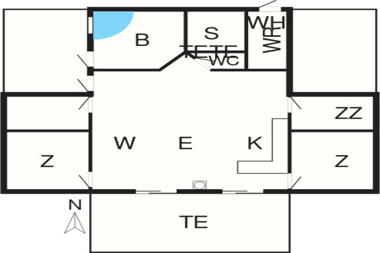 8 persoons vakantie huis in Glesborg-By Traum-Plattegrond