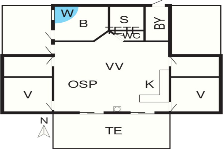 8 persoons vakantie huis in Glesborg-By Traum-Plattegrond
