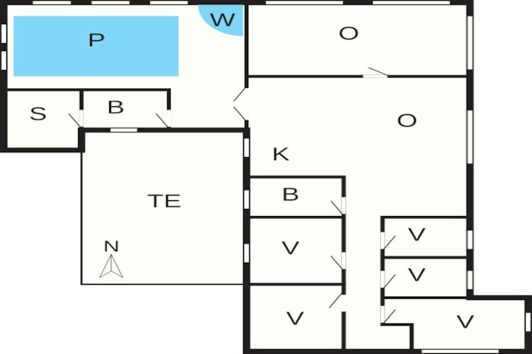 10 persoons vakantie huis in Vestervig-By Traum-Plattegrond
