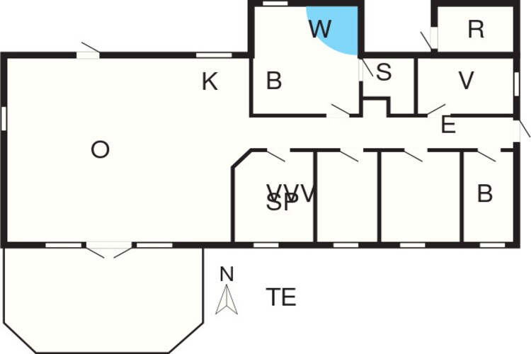 Gezellig strandverblijf -- By Traum Ferienwohnungen-Plattegrond