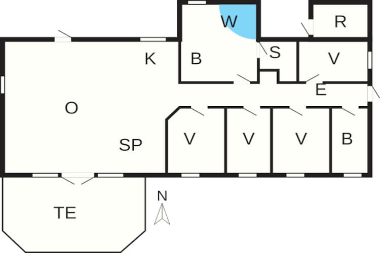 Gezellig strandverblijf -- By Traum Ferienwohnungen-Plattegrond