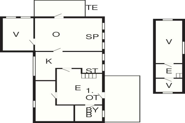 6 persoons vakantie huis in Thisted-By Traum-Plattegrond