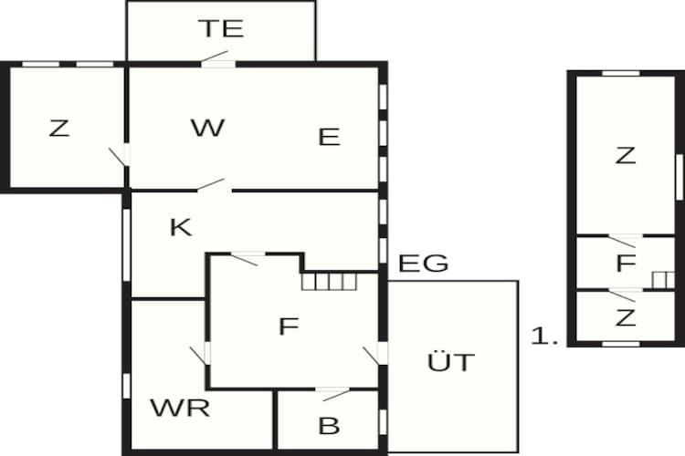 6 persoons vakantie huis in Thisted-By Traum-Plattegrond