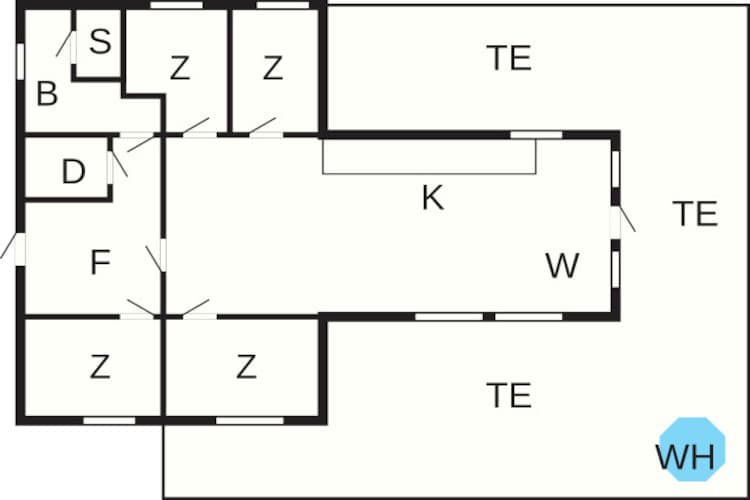 8 persoons vakantie huis in BJELLAND-By Traum-Plattegrond