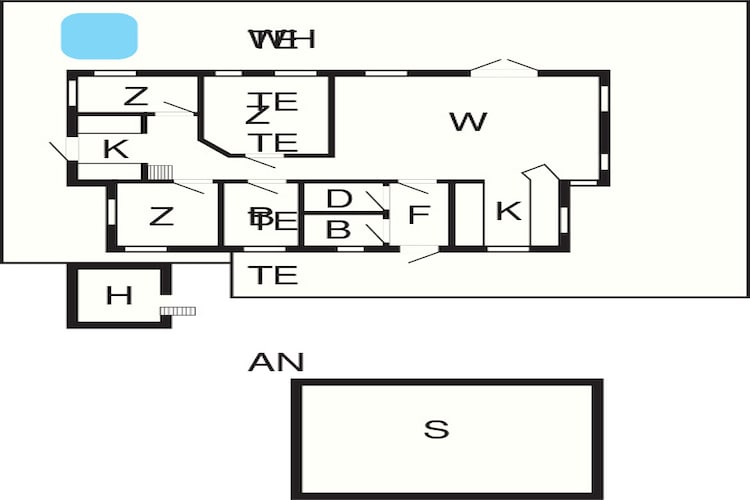 Maison de vacances pour 6 a STJÄRNHOV-By Traum - Plan