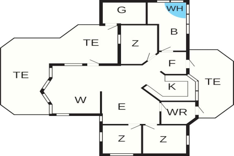 6 persoons vakantie huis in Oksbøl-By Traum-Plattegrond