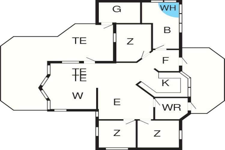 6 persoons vakantie huis in Oksbøl-By Traum - Plattegrond