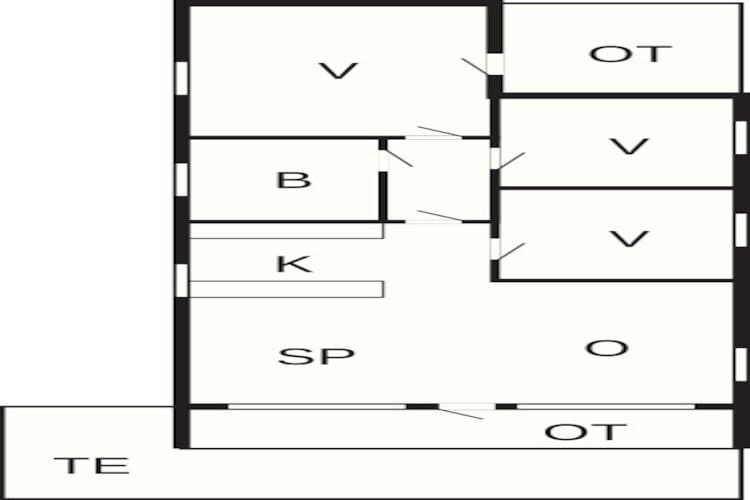 6 persoons vakantie huis in Fjerritslev-By Traum-Plattegrond