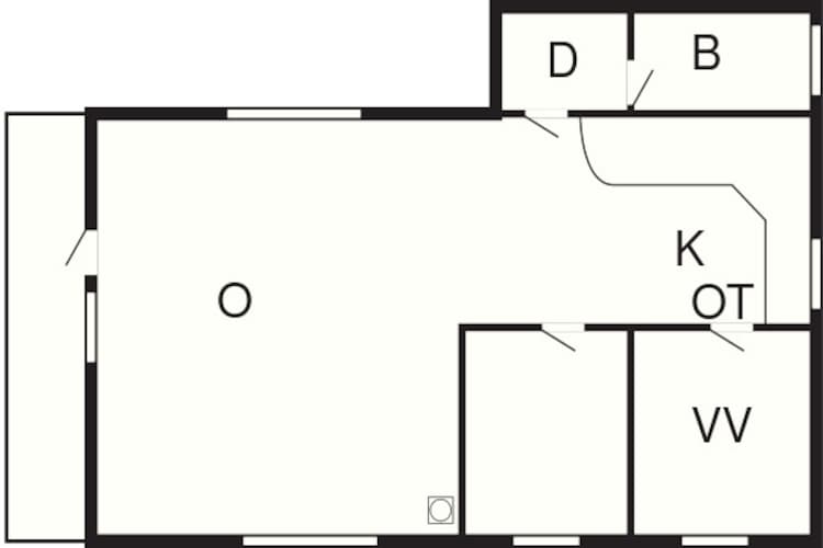 37341 (NEDERSTE HYTTE NR. 2)-Floor plan