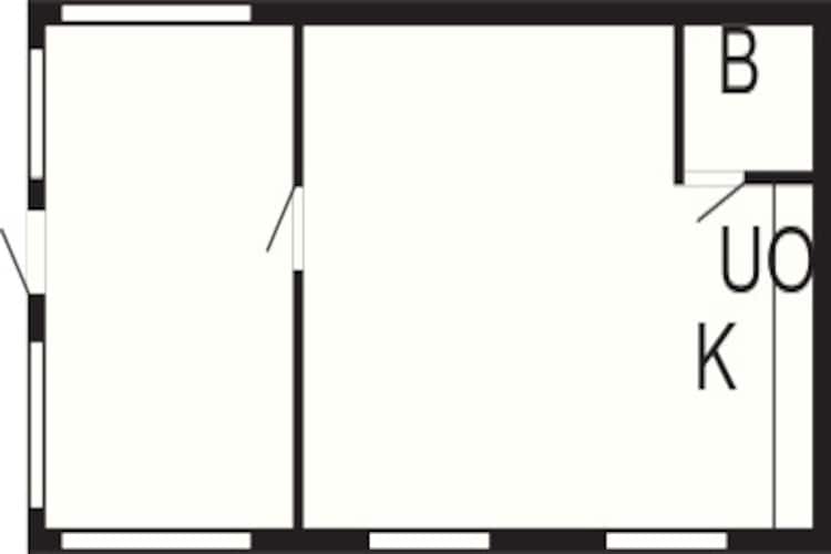 2 Personen Ferienhaus in TYRINGE-By Traum-Grundriss