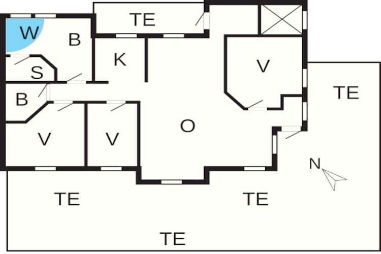 8 persoons vakantie huis in Ålbæk-By Traum-Plattegrond