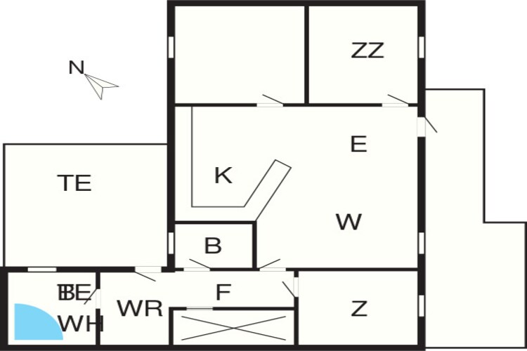 6 persoons vakantie huis in Lemvig-By Traum-Plattegrond