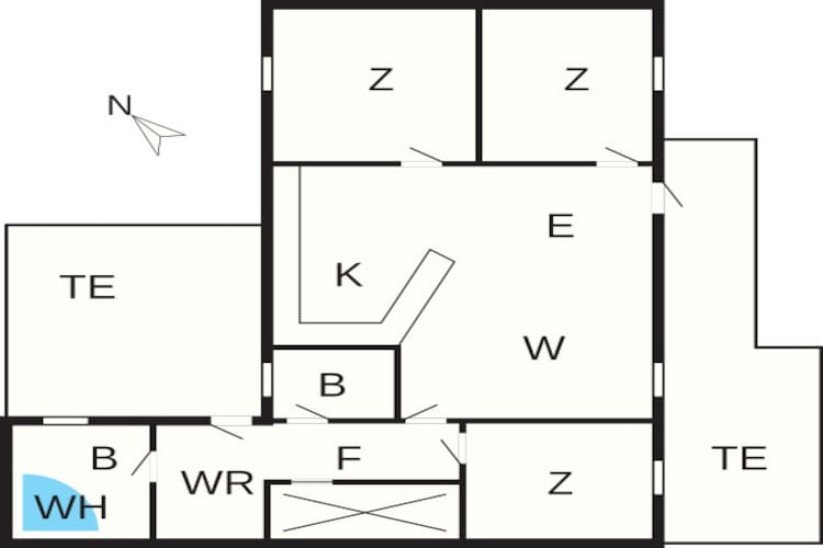 6 persoons vakantie huis in Lemvig-By Traum-Plattegrond